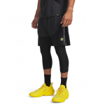 Under Armour Curry Splash Short Anthracite/ Black/ Lumin Yellow - Suurus S (6009771-016 L&uuml;hikesed p&uuml;ksid)