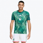 adidas Mexico 26 Home Pre Match Jersey Aurora Ivy - Suurus S (JY5485 T-s&auml;rgid)