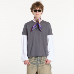 Alpha Industries Basic T-Shirt Contrast Stitch Grey Black/ Black - Suurus S (118533-412 T-s&auml;rgid)