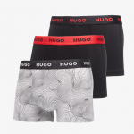 Bokserki Hugo Boss Trunk Triplet Design Black - Suurus S (50532550-063 L&uuml;hikesed p&uuml;ksid)