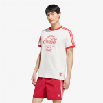 adidas x Coca Cola Classic Sport Cali Tee White - Suurus S (KY2114 T-s&auml;rgid)