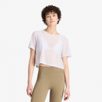 adidas Strength Essentials Workout Boxy Mesh T-Shirt Frozen Purple - Suurus S (KT3828 T-s&auml;rgid)