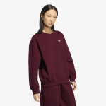 adidas Essentials Crew Long Fleece Os Sweatshirt Maroon - Suurus S (KT2276 Džemprid)