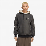 adidas Pinstripes Hoodie Black/ Warm Vanilla - Suurus S (KZ1215 Džemprid)