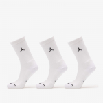 Jordan Everyday Crew Socks 3-Pack White/ Black - Suurus S (IR6319-100 Sokid)