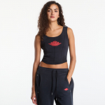 Jordan Flight Fleece Women's Corset Black/ University Red - Suurus S (IM6788-010 T-s&auml;rgid)
