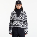Columbia Sequoia Grove&trade; II Printed Half Zip Black Wizard Island Tonal - Suurus S (2173781010 Džemprid)