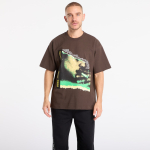 PLEASURES Domination T-Shirt Brown - Suurus S (P25F070-BROWN T-s&auml;rgid)