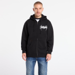 PLEASURES Pond Zip Hoodie Black - Suurus S (P25F072-BLACK Džemprid)