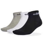 Skarpety Adidas Sportswear Linear Ankle Socks Cushioned Socks 3 Pairs - Suurus S (IC1304 Sokid)