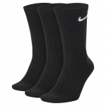 Nike Everyday Lightweight Training Crew kojinės (3 poros) - Suurus S (SX7676-010 Sokid)