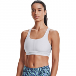 Under Armour Wmns Mid Crossback Sports liemenėlė - Suurus S (1361034-100 Spordirinnahoidjad)
