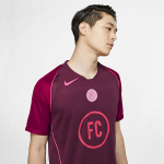Nike F.C. Home Soccer Jersey - Suurus S (at6017-681 T-s&auml;rgid)