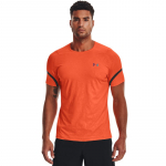 Under Armour Rush 2.0 Emboss SS treniruočių T-Shirt - Suurus S (1370318-825 T-s&auml;rgid)