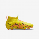 Nike Jr. Zoom Mercurial Superfly 9 Academy FG/MG - Suurus 33.5 (DJ5623-780 Jalgpallijalatsid)