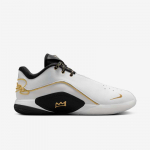 Nike LeBron XXII &ldquo;Mogul&rdquo; White/Black-Metallic Gold - Suurus 40.5 (HV8454-100 Korvpallijalatsid)