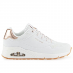 Skechers Uno Shimmer Away - Suurus 36.5 (155196WHT Vabaajajalatsid)