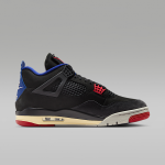 Air Jordan 4 &bdquo;Rare Air&rdquo; Black/Fire Red-Deep Royal Blue-Dark Smoke Grey-Tech Grey - Suurus 44.5 (FV5029-003 Vabaajajalatsid)