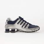 Nike Shox NZ Midnight Navy/ Black-Metallic Silver - Suurus 44.5 (378341-402 Vabaajajalatsid)