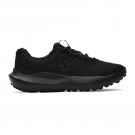 Under Armour Wmns Charged Surge 4 Black - Suurus 35.5 (3027007-002 Vabaajajalatsid)