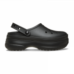 Crocs Classic Stacked Clog Black/Black - Suurus 37.5 (211355-060 Vabaajajalatsid)