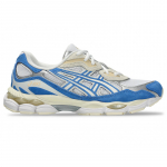 Asics Gel-NYC White/ Blue Coast - Suurus 44.5 (1203A383-116 Vabaajajalatsid)