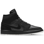 Air Jordan Wmns 1 Mid Glitter Black - Suurus 35.5 (BQ6472-001 Vabaajajalatsid)