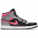 Air Jordan 1 Mid Pink Shadow - Suurus 49.5 (554724-059 Vabaajajalatsid)