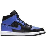Air Jordan 1 Mid Royal - Suurus 40.5 (554724-077 Vabaajajalatsid)