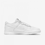 Nike Wmns Dunk Low Triple White - Suurus 38.5 (DD1503-109 Vabaajajalatsid)