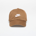 Nike Club Unstructured Futura Wash Cap Mosswood Brown/ White - Suurus S/M (FB5368-235 Teised m&uuml;tsid)