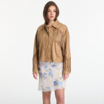 GUESS Ls Ibby Fringe Jacket Wet Sand - Suurus XS/S (W6GL45W2466-G1DQ Joped)