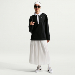 Nike Sportswear Women's Oversized Mid-Rise Culotte Pants Sail/ Sail - Suurus XL (48-50) (IQ0438-133 P&uuml;ksid)