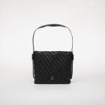 Tommy Hilfiger Th Braided Shoulder Bag Black (AW0AW18160 BDS Kotid)