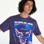 Under Armour Project Rock Ww Disruption Ss Purple (1373747-558 T-s&auml;rgid)
