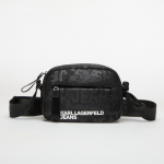 Karl Lagerfeld Jeans Nylon Camera Bag Aop Aop Logo-Black (B3M30207A50 Kotid)