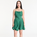 Sukienka AllSaints Claire Mini Dress Apple Green - Suurus 12 (W187DE Apple Green Kleidid)