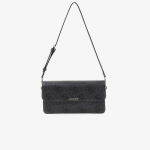 GUESS Sadie Flap Shoulder Bag Coal Logo (HWOS8118190-CLO Kotid)