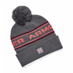 Under Armour Men'S Halftime Pom Beanie Pitch Gray (1379985-013 Teised m&uuml;tsid)