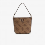 GUESS Karnilla Logo Bucket Latte Logo/Brown (HWOS9901010-LGW Kotid)