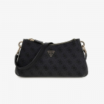 GUESS Noelle II 3 Comp Shoulder Cross Body Coal Logo (HWBG9672730-CLO Kotid)