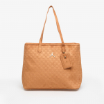 Jordan Jam Suede Monogram Tote Cognac (LM9206-X6X Kotid)