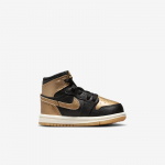 Jordan 1 Retro High OG "Black and Gold" - Suurus 22 (FD1413-071 Vabaajajalatsid)