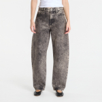 Jeansy Calvin Klein Relaxed Barrel Jean Black Tobacco - Suurus 26 (LV047H745G ZF9 P&uuml;ksid)