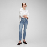 GAP Denim Pants Skinny - Suurus High Rise Light Indigo 6 - Suurus W29 (703495-00 P&uuml;ksid)