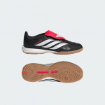 adidas Dziecięce halowe buty piłkarskie z wywijanym językiem Predator League - Suurus 29 (JR7921 )