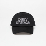 OBEY Studios 5 Panel Strapback Black (100490139-BLK Teised m&uuml;tsid)