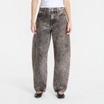 Jeansy Calvin Klein Relaxed Barrel Jean Black Tobacco - Suurus 30 (LV047H745G ZF9 P&uuml;ksid)