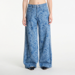 Jeansy adidas Liberty London Firebird Mid Rise Straight Denim Pant Medium Vintage Denim/ Light Denim - Suurus 25/32 (KR6675 P&uuml;ksid)