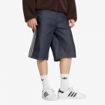 adidas Firebird Adicolor Jorts Mid-Rise Straight Leg Indigo Denim - Suurus 34 (KS6882 L&uuml;hikesed p&uuml;ksid)